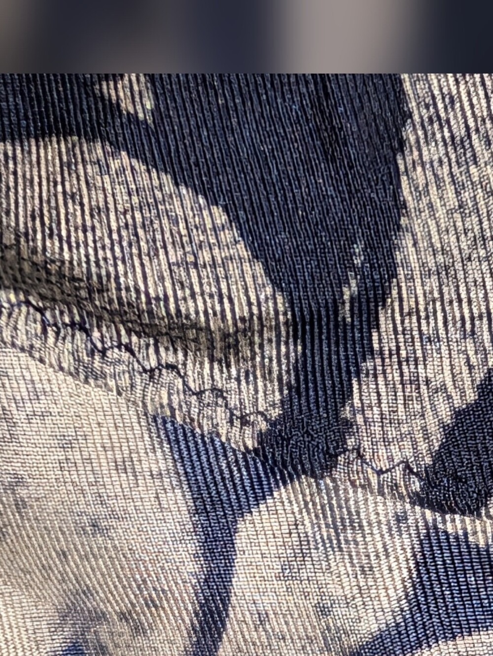 Coach Crystal Logo Patchwork Patterned Square Scarf Multi-Print  Blue Black VGUC - Picture 7 of 11